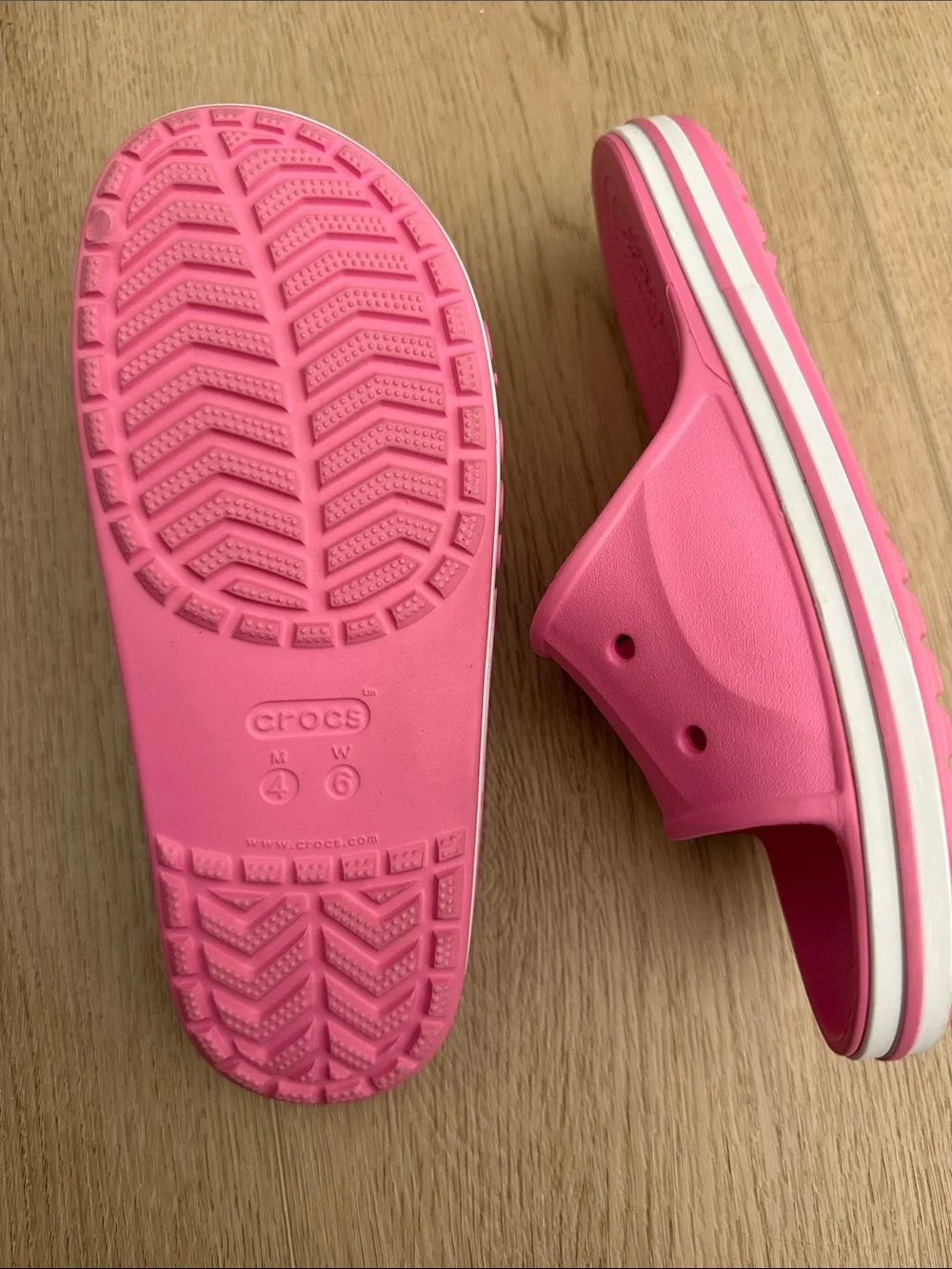 CROCS Pink Classic Slide Sandals